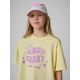 3. Lockeres T-Shirt mit Mädchenmuster 4F 4FJRSS26TTSHF3908-72S