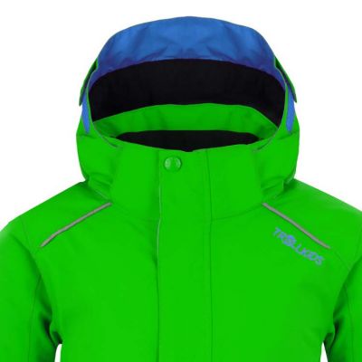 3. Trollkids Kids Holmenkollen Snow Jacket Pro wintergrün (913-303)