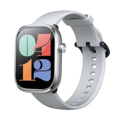 4. Mibro C4 silberne Smartwatch
