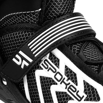 11. Spokey Khan Bk/Wh Jr Inline-Skates 927032-927033