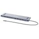 14. MANHATTAN 12-in-1 4K Dockingstation 1xHDMI 2xDP 3xUSB-A