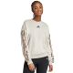 7. Damen adidas Animal Print 3-Streifen French Terry Sweatshirt Creme JM1836