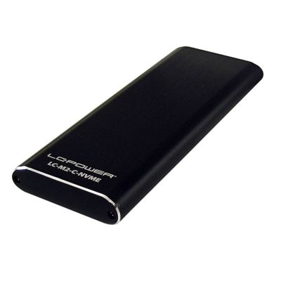 3. LC-Power LC-M2-C-NVMe Festplattengehäuse SSD-Gehäuse Schwarz M.2