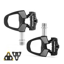 Rockbros RD9 SPD Pedalplatten aus Carbonfaser und Titanlegierung – Schwarz