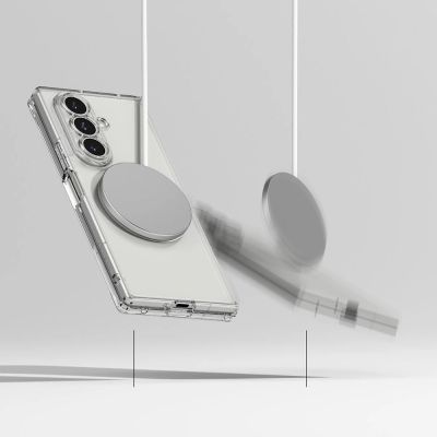7. Ringke Fusion Magnetic MagSafe Case für Samsung Galaxy Z Fold 7 - Transparent