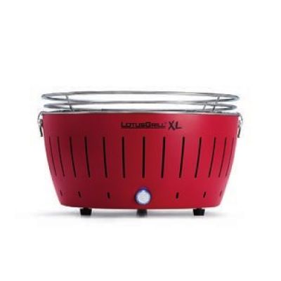 2. LotusGrill G435 U RD Kugelgrill Holzkohle (Brennstoff) Rot