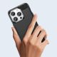 13. Carbon Case iPhone 14 Pro Max flexible Gel Rückseite schwarz
