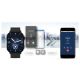 12. Smartwatch Gravity GT15-1 Schwarzes Silikonarmband + Schwarzes Armband