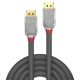 2. Lindy 36303 DisplayPort-Kabel 3 m Chrom, Grau