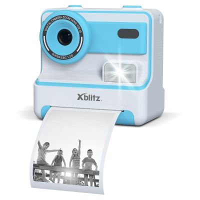 12. XBLITZ SOFORTKAMERA MIT BLITZ BLAUDRUCKER