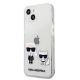 2. Transparente Karl Lagerfeld Karl & Choupette Hülle für iPhone 13 mini - transparent