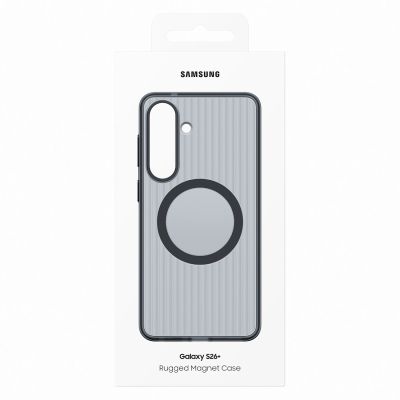 6. Robuste Samsung Magnet Case für Samsung Galaxy S26+, MagSafe-kompatibel – Schwarz