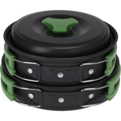 2. REDCLIFFS 2er-Pack Reise-Set Topf Bratpfanne