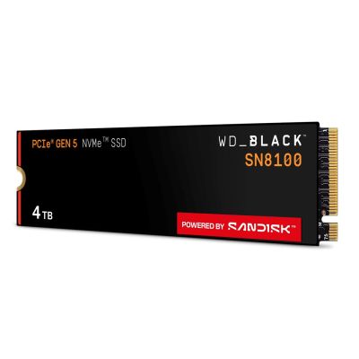 6. SSD WD Black SN8100 ohne HS 4TB WDS400T1X0M