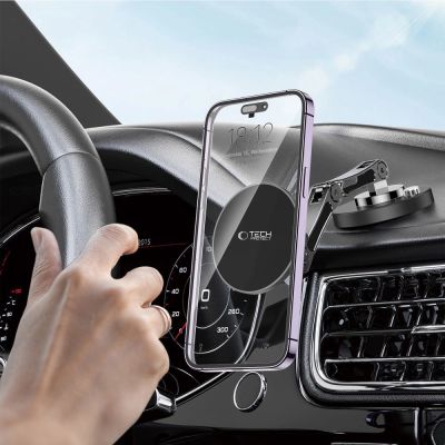 5. Tech-Protect N57 Magnetische MagSafe Auto-/Tischhalterung - Schwarz