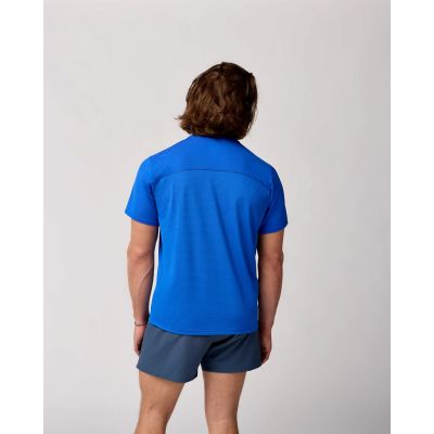 5. Atmosphere Herren Kurzarm 3.0 Laufshirt Blau