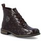 Damen-Ankle-Boots aus Lackleder, braun, Rieker 71205-25
