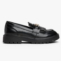 Tommy Hilfiger Damen-Loafer, niedrig geschnitten, T3A4-34011-1453999 999, Schwarz