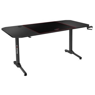 5. Huzaro Hero 4.7 Schwarzer Gaming-Schreibtisch