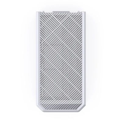 15. Jonsbo D400 PC-Gehäuse, Midi-Tower, ATX, gehärtetes Glas – Weiß