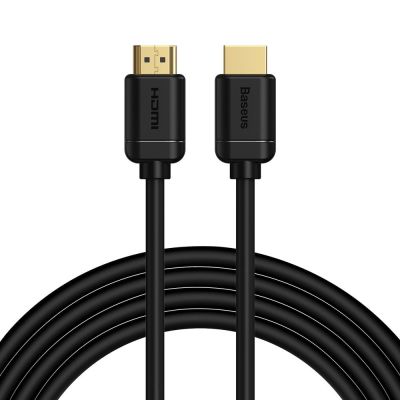 Baseus HDMI 2.0 Kabel 4K 60 Hz 3D HDR 18 Gbps 3 m schwarz (CAKGQ-C01)