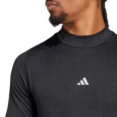 6. Herren adidas Techfit Cold.Rdy Langarm-T-Shirt schwarz JL5623