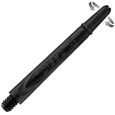 2. Harrows Carbon 360 Schäfte / Schwarz