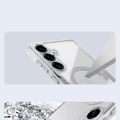 10. Nillkin Nature TPU Pro Magnetische Hülle mit MagSafe für Samsung S25 – weiß