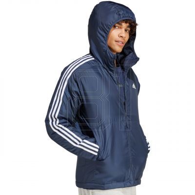 4. adidas Essentials 3-Streifen Isolierte Kapuzenjacke M IS1278