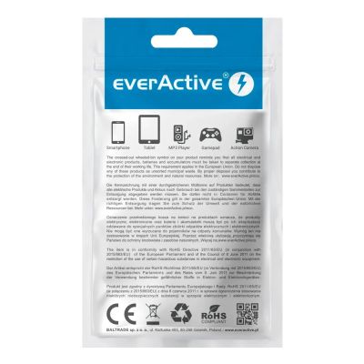 6. EVERACTIVE 2xUSB 2,4A WEISSES LADEGERÄT SC-220
