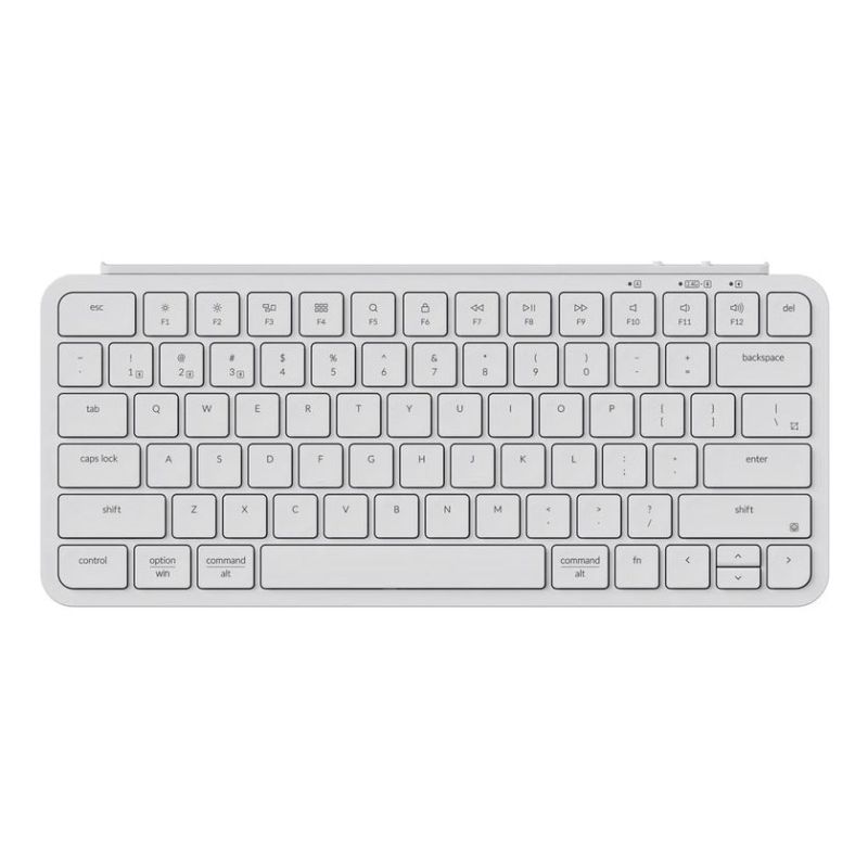 Keychron B1P-K8 Home/Office Tastatur USB + RF Wireless + Bluetooth Elfenbein