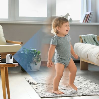 9. Baseus Security P1 Pro 3K Innenkamera (EU-Version) - Weiß