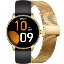 Smartwatch Gravity Gold Strap + Bracelet GT31-2