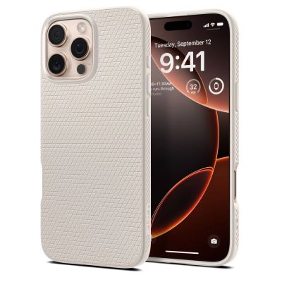 Spigen Liquid Air Hülle für iPhone 16 Pro Max – Titan