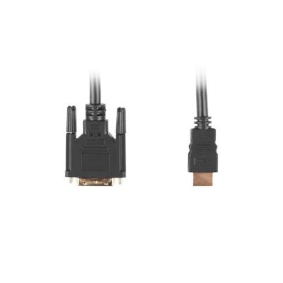 2. Lanberg CA-HDDV-10CC-0030-BK Kabel (HDMI M - DVI-D (18+1) M; 3m; schwarz)