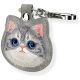4. Nimmy New Big Eyed Pet 2.0 Katzen-Tracker-Hülle – Grau