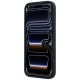 5. Mercedes Leder-Mesh-Hülle mit Bow Line MagSafe für iPhone 18 Pro Max / 17 Pro Max – Blau