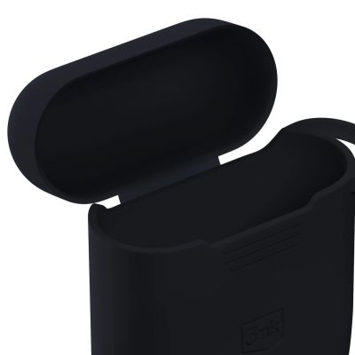 13. 3mk Silikon-AirPods-Hülle für Apple AirPods 2 – Schwarz