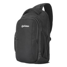 Manhattan Amsterdam Rucksack, Schwarz, Polyester