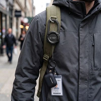 7. Tech-Protect ATH03 UrbanLoop Lanyard – Schwarz