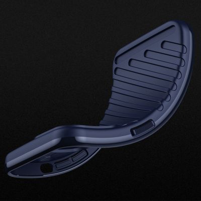 6. Thunder Case Flexibel Robuste Panzer Handyhülle TPU Schutzhülle für Samsung Galaxy A53 5G blau