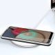 7. Klare 3in1 Hülle für Samsung Galaxy A03s (166) Rahmen Gel Cover schwarz
