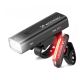14. Wozinsky WSBLB2 USB-C Fahrradlicht-Set vorne (400 lm) und hinten, Schwarz