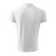 4. Malfini Pique Polo Free M MLI-F0300 weißes Poloshirt