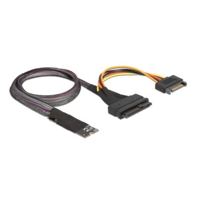 NVMe-Adapter Delock M.2 Key M zu U.2 SFF-8639 NVMe-Adapter 50cm