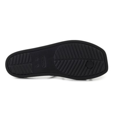 7. CROCS MIAMI Zehenschlaufensandale in Schwarz 209862-001