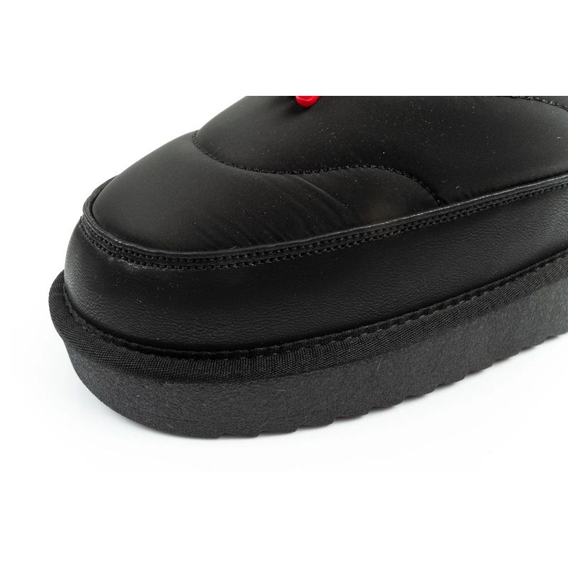 15. D.Franklin Damen Schneestiefel Winter Modische Isolierte Stiefeletten Schwarz