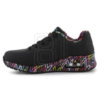 9. Skechers Uno Loving Love W 155506-BBK Schuhe