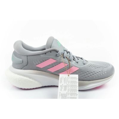 4. Adidas Damen-Sportschuhe Supernova 2 Sneaker, hellgrau