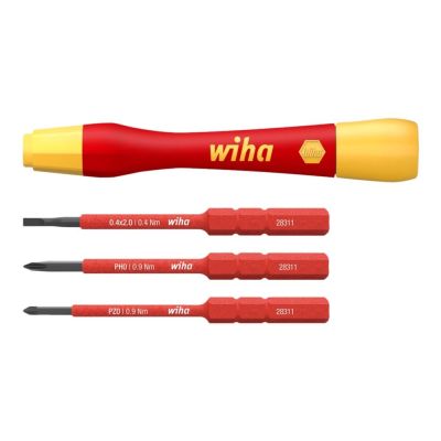 2. Wiha 43167 Handschraubendreher-Set mit austauschbaren Bits
